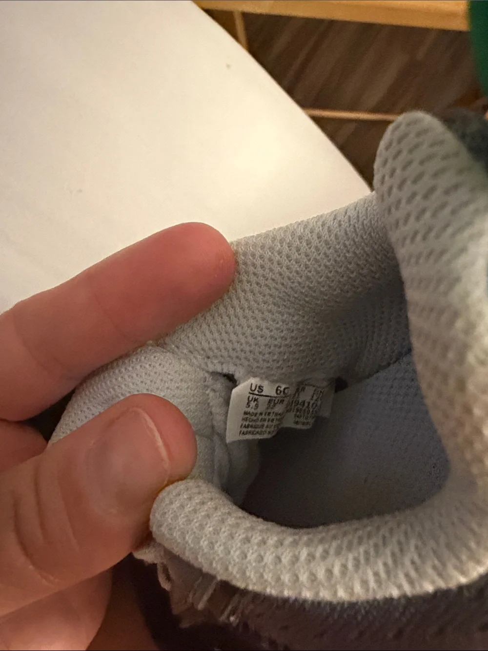 Nike Kids Black, Gray and Blue Sneakers with Teal Pull Tabs
